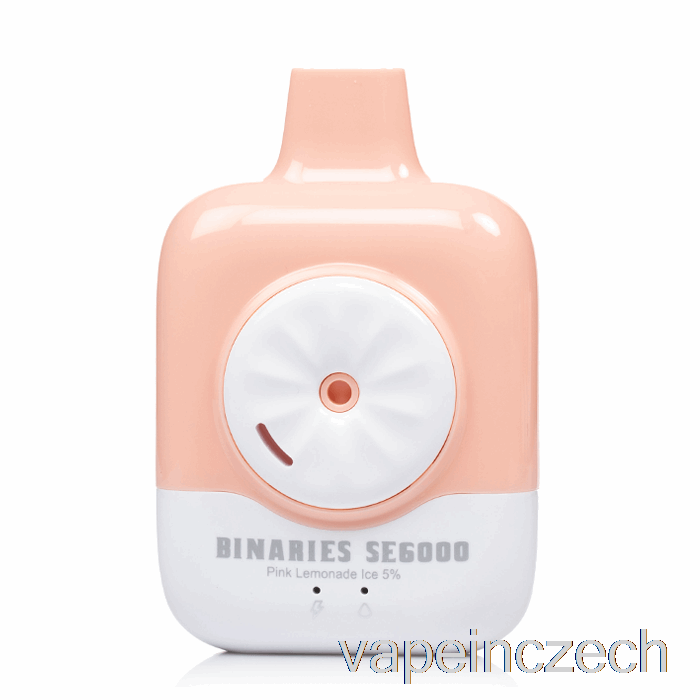 Horizont Binaries Se6000 Jednorázová Růžová Limonáda Led Vape Bez Nikotinu